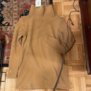 NWT DUDLEY STEPHENS cobble Hill turtleneck , Camel, M